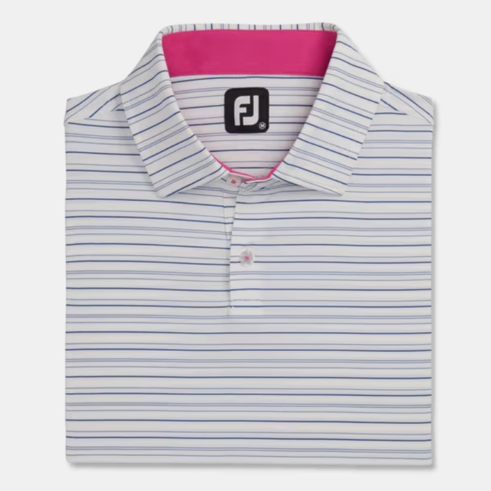Men's FootJoy Pinstripe Polo